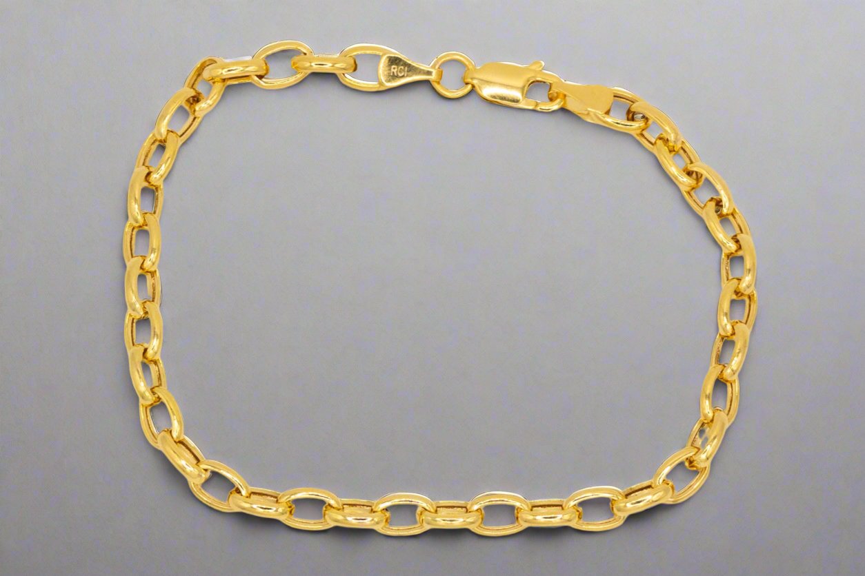 14k Gold Charm Bracelet