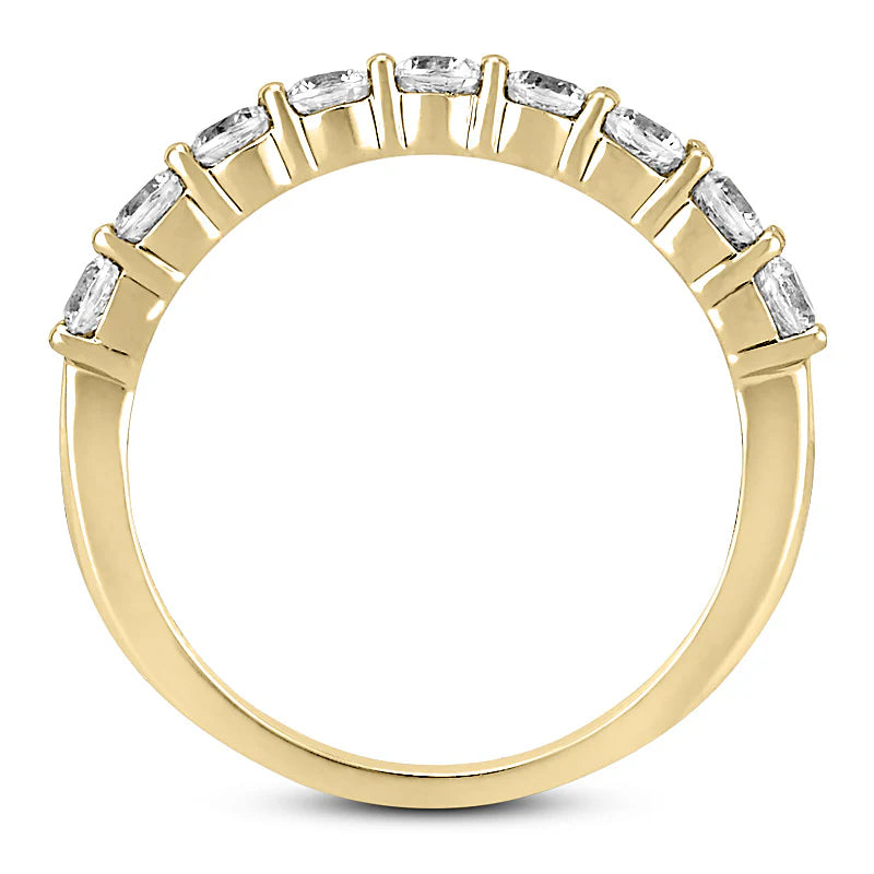 14k 7 Stone Lab Grown Diamond Ring