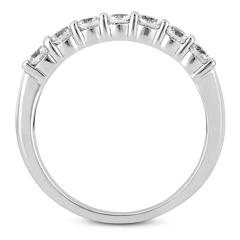 14k 7 Stone Lab Grown Diamond Ring