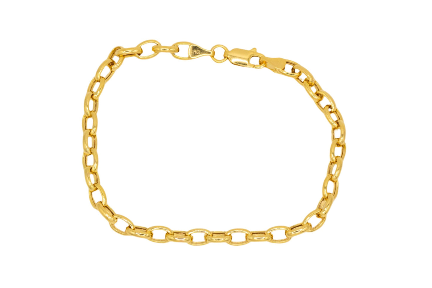 14k Gold Charm Bracelet (thin)