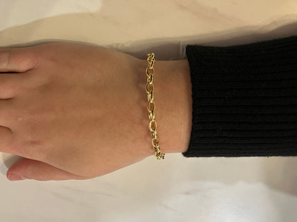 14k Gold Charm Bracelet