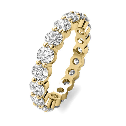 14k Lab Grown Diamond Eternity Bands