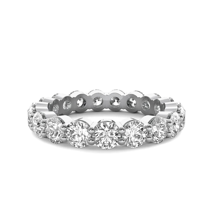 14k Lab Grown Diamond Eternity Bands