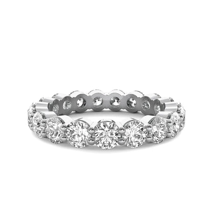 14k Lab Grown Diamond Eternity Bands